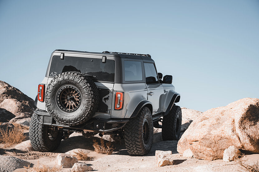 BAJA FORGED FORD BRONCO  2021-2025 Baja Rear Bumper Baja Forged Bumper  AXOPROS
