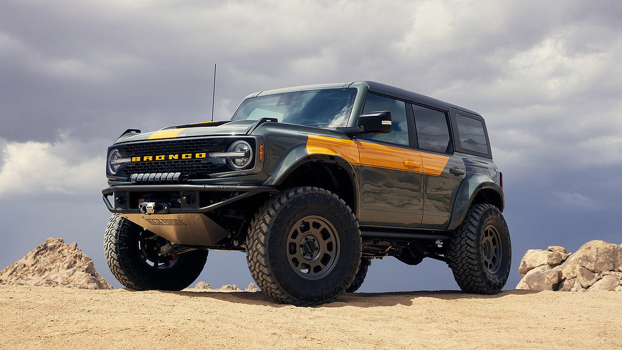 BAJA FORGED FORD BRONCO 2021-2025 Skid Plate With BAJA FORGED Logo Baja Forged Skid Plate  AXOPROS