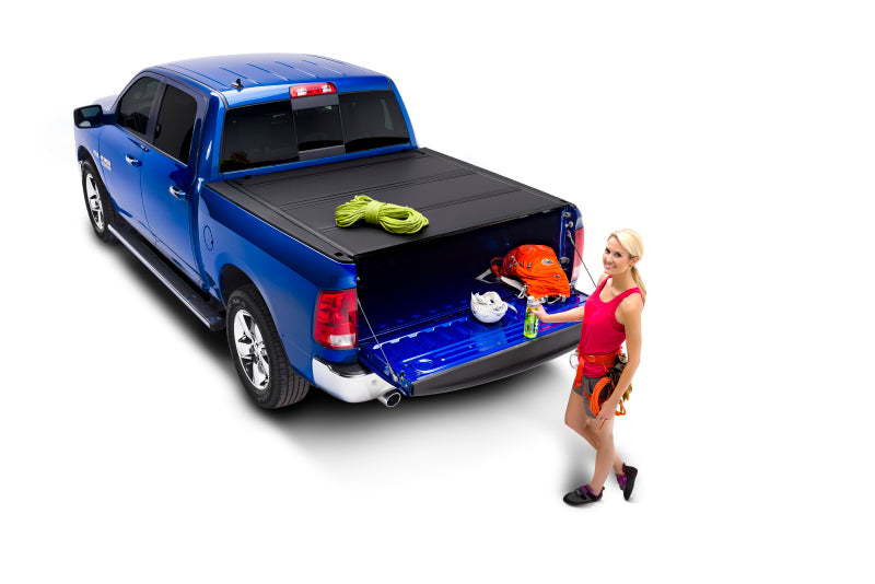 BAK 02-20 Dodge Ram 1500 (19-20 Classic Only) / 03-20 Ram 2500/3500 8ft Bed BAKFlip MX4 Matte Finish BAK Tonneau Covers - Hard Fold AXOPROS