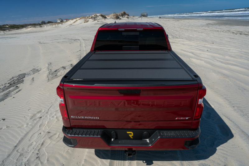 BAK 07-20 Toyota Tundra (w/ OE Track System) 6ft 6in Bed BAKFlip MX4 Matte Finish BAK Tonneau Covers - Hard Fold AXOPROS