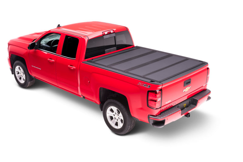 BAK 14-18 Chevy Silverado 1500 / 15-20 Silverado 2500/3500 5ft 8in Bed BAKFlip MX4 Matte Finish BAK Tonneau Covers - Hard Fold AXOPROS