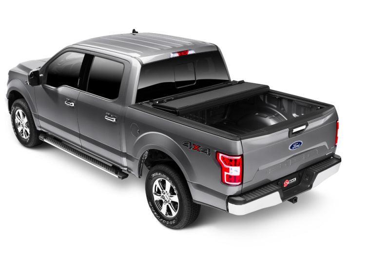 BAK 15-20 Ford F-150 5ft 7in Bed BAKFlip MX4 Matte Finish BAK Tonneau Covers - Hard Fold AXOPROS