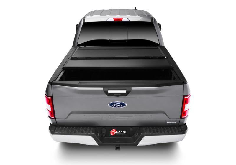 BAK 15-20 Ford F-150 8ft Bed BAKFlip MX4 Matte Finish BAK Tonneau Covers - Hard Fold AXOPROS