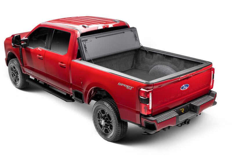 BAK 17-23 Ford Super Duty 8ft Bed BAKFlip MX4 Matte Finish BAK Tonneau Covers - Hard Fold AXOPROS