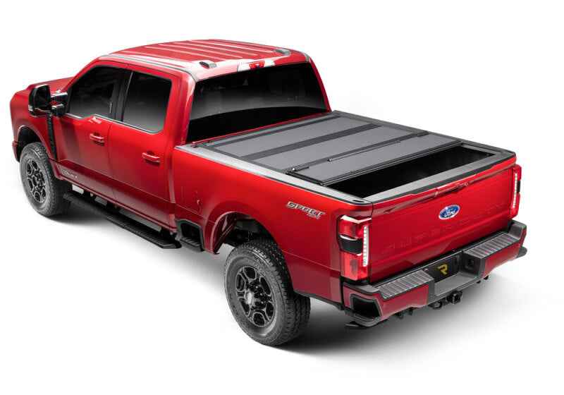 BAK 17-23 Ford Super Duty 8ft Bed BAKFlip MX4 Matte Finish BAK Tonneau Covers - Hard Fold AXOPROS