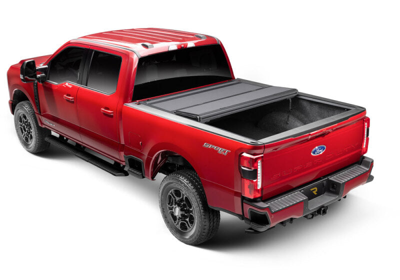 BAK 17-23 Ford Super Duty 8ft Bed BAKFlip MX4 Matte Finish BAK Tonneau Covers - Hard Fold AXOPROS