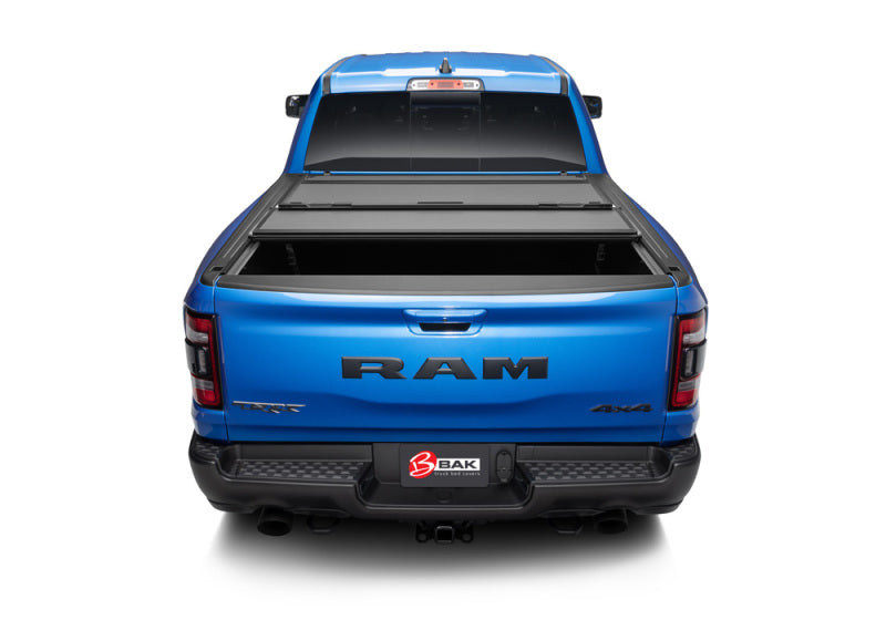 BAK 19-20 Dodge Ram 1500 (New Body Style w/ Ram Box) 5ft 7in Bed BAKFlip MX4 Matte Finish BAK Tonneau Covers - Hard Fold AXOPROS