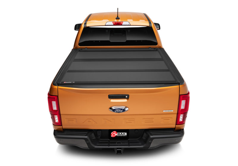 BAK 19-20 Ford Ranger 5ft Bed BAKFlip MX4 Matte Finish BAK Tonneau Covers - Hard Fold AXOPROS