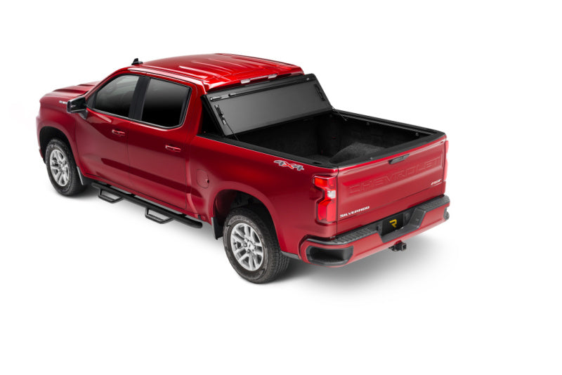 BAK 19-21 GM Sierra 1500 (Carbon Pro Bed) 5ft 8in Bed BAKFlip MX4 Matte Finish BAK Tonneau Covers - Hard Fold AXOPROS