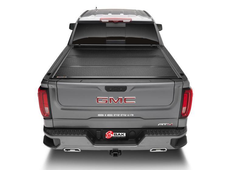 BAK 2020 Chevy Silverado 2500/3500 HD 6ft 9in Bed BAKFlip F1 BAK Tonneau Covers - Hard Fold AXOPROS