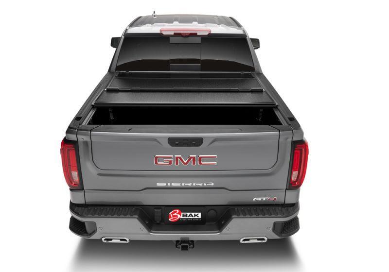 BAK 2020 Chevy Silverado 2500/3500 HD 6ft 9in Bed BAKFlip F1 BAK Tonneau Covers - Hard Fold AXOPROS