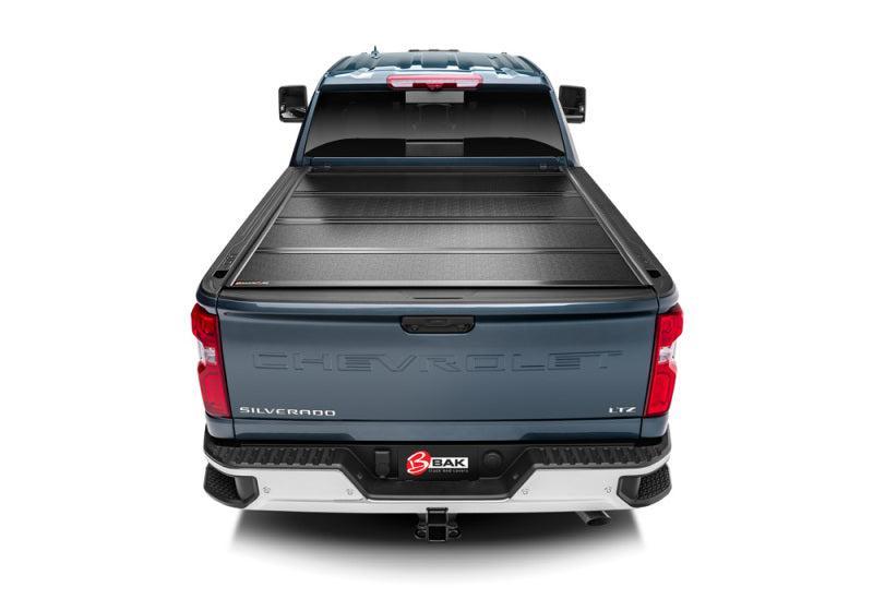 BAK 2020 Chevy Silverado 2500/3500 HD 8ft Bed BAKFlip G2 BAK Tonneau Covers - Hard Fold AXOPROS