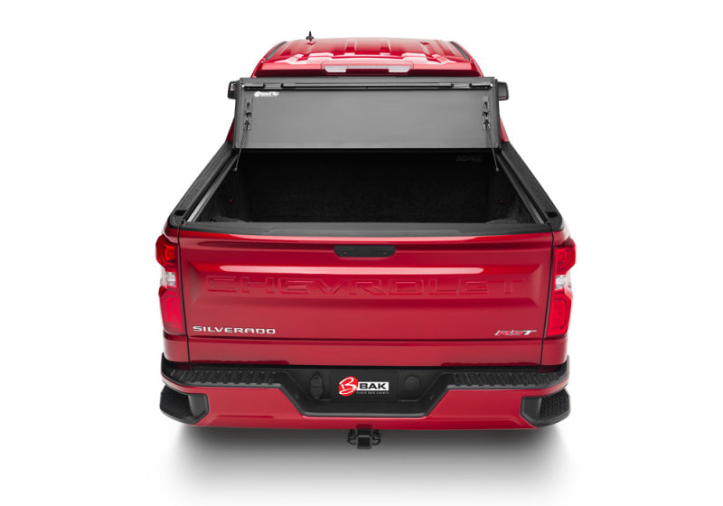 BAK 2020 Chevy Silverado 2500/3500 HD 8ft Bed BAKFlip MX4 Matte Finish BAK Tonneau Covers - Hard Fold AXOPROS