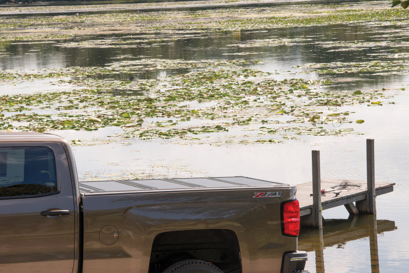 BAK 2020 Jeep Gladiator 5ft Bed BAKFlip FiberMax BAK Tonneau Covers - Hard Fold AXOPROS