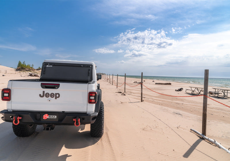 BAK 2020 Jeep Gladiator 5ft Bed BAKFlip MX4 BAK Tonneau Covers - Hard Fold AXOPROS