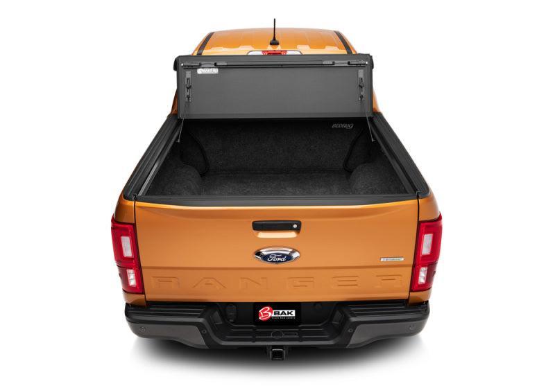BAK 2024 Ford Ranger BAKFlip MX4 5ft Bed - Hard Folding BAK Tonneau Covers - Hard Fold AXOPROS
