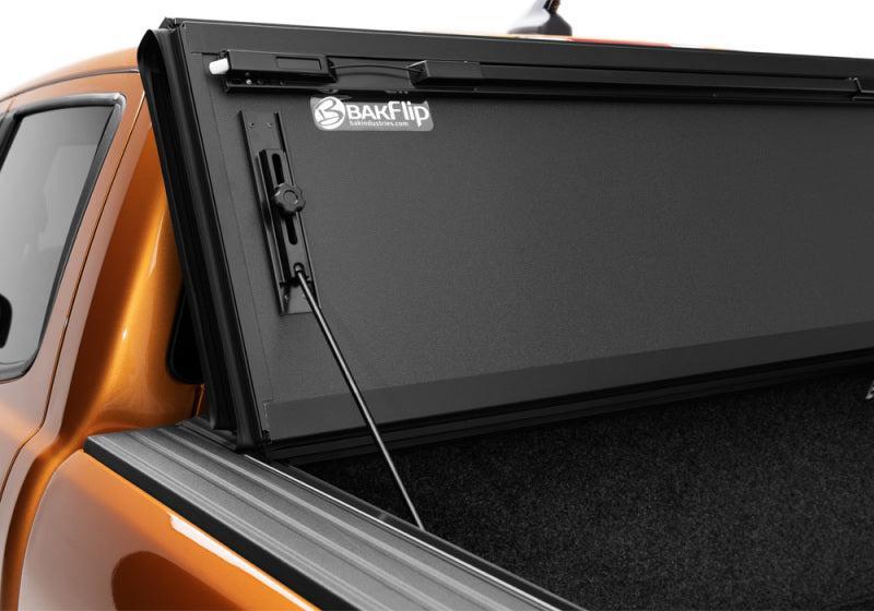 BAK 2024 Ford Ranger BAKFlip MX4 5ft Bed - Hard Folding BAK Tonneau Covers - Hard Fold AXOPROS