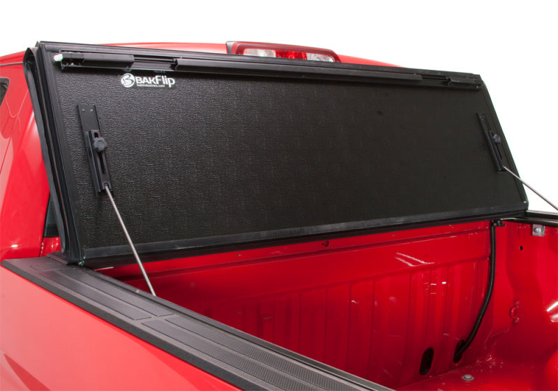 BAK 2024 Toyota Tacoma 5ft Bed BAKFlip Fibermax Bed Cover BAK Tonneau Covers - Hard Fold AXOPROS
