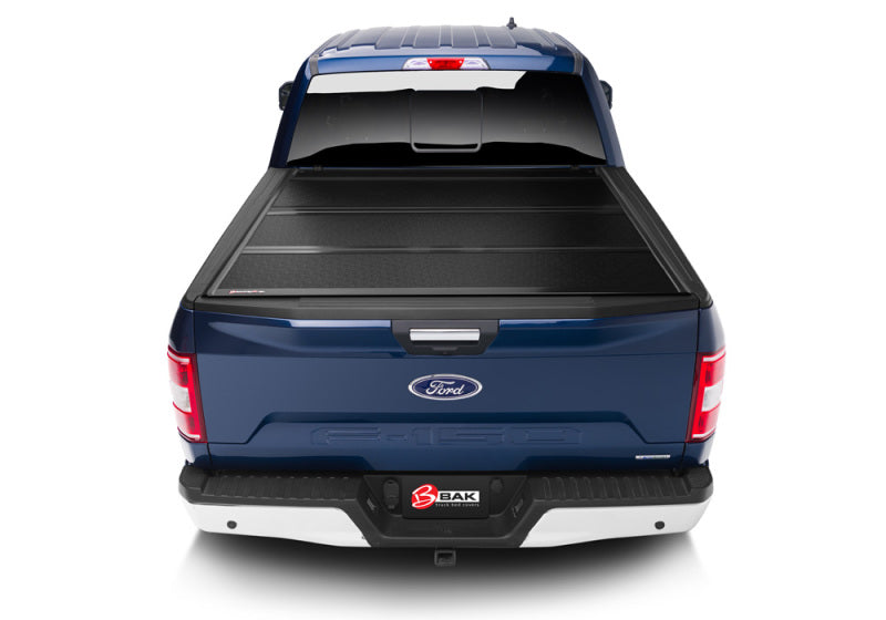 BAK 21-22 Ford F-150 (Incl. 2022 Lightning) BAKFlip FiberMax 5.7ft Bed Cover BAK Tonneau Covers - Hard Fold AXOPROS