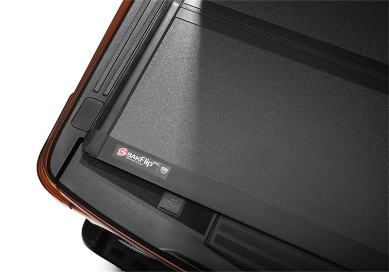 BAK 21-22 Ford F-150 (Incl. 2022 Lightning) BAKFlip MX4 5.7ft Bed Cover - Matte Finish BAK Tonneau Covers - Hard Fold AXOPROS