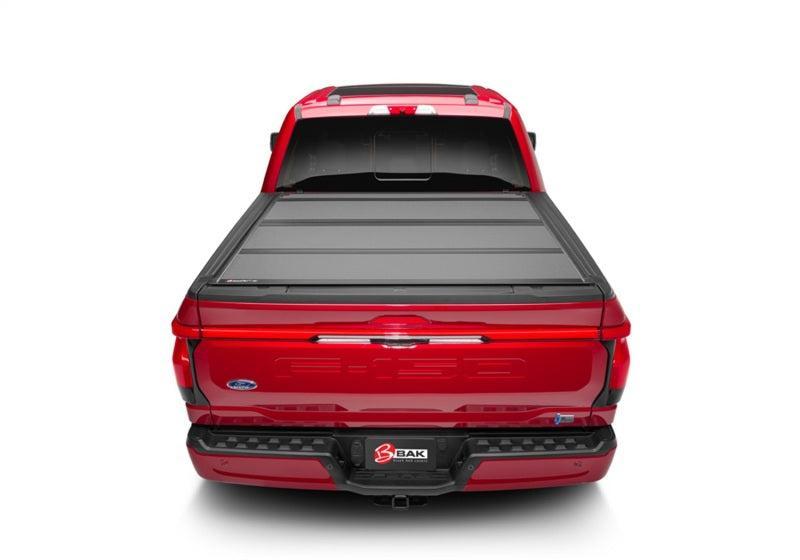 BAK 21-22 Ford F-150 (Incl. 2022 Lightning) BAKFlip MX4 5.7ft Bed Cover - Matte Finish BAK Tonneau Covers - Hard Fold AXOPROS