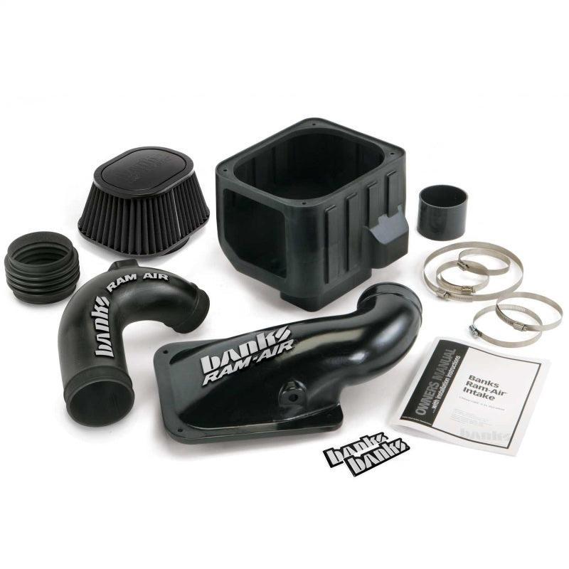 Banks Power 04-05 Chevy 6.6L LLY Ram-Air Intake System - Dry Filter Banks Power Short Ram Air Intakes AXOPROS
