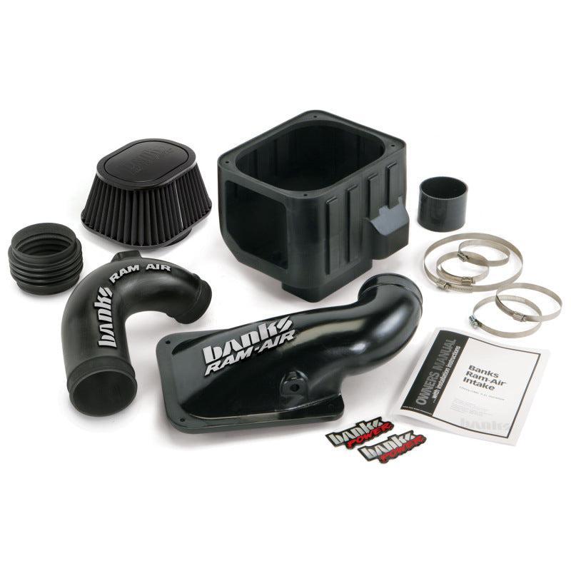 Banks Power 04-05 Chevy 6.6L LLY Ram-Air Intake System - Dry Filter Banks Power Short Ram Air Intakes AXOPROS