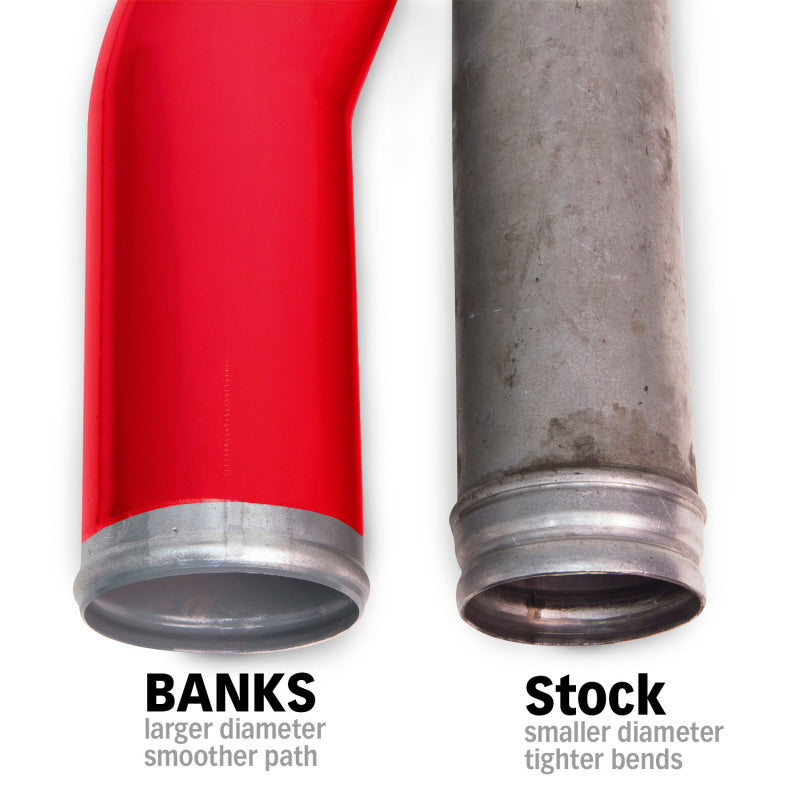 Banks 07-09 Ram 6.7L Diesel Boost Tube System - Driver Side Banks Power Intercooler Ducting  AXOPROS