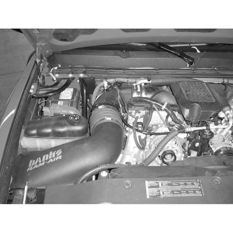 Banks Power 07-10 Chevy 6.6L LMM Ram-Air Intake System Banks Power Short Ram Air Intakes AXOPROS