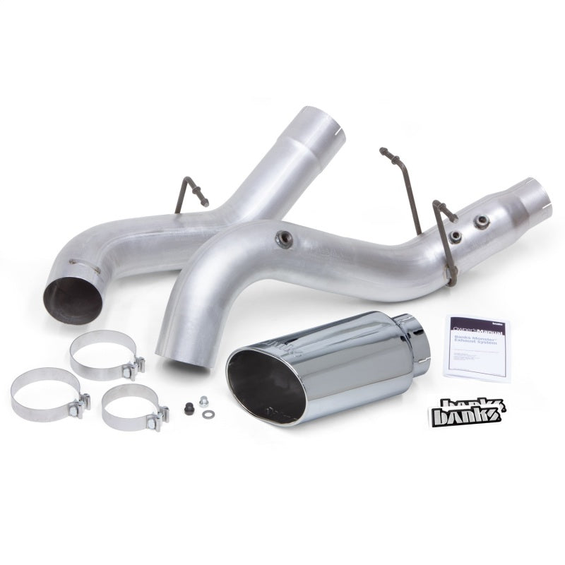 Banks Power 17-19 Chevy Duramax L5P 2500/3500 Monster Exhaust System Banks Power Catback AXOPROS