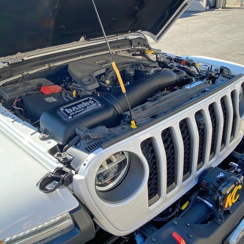 Banks Power 18-20 Jeep 3.6L Wrangler (JL) Ram-Air Intake System - Dry Filter Banks Power Short Ram Air Intakes AXOPROS