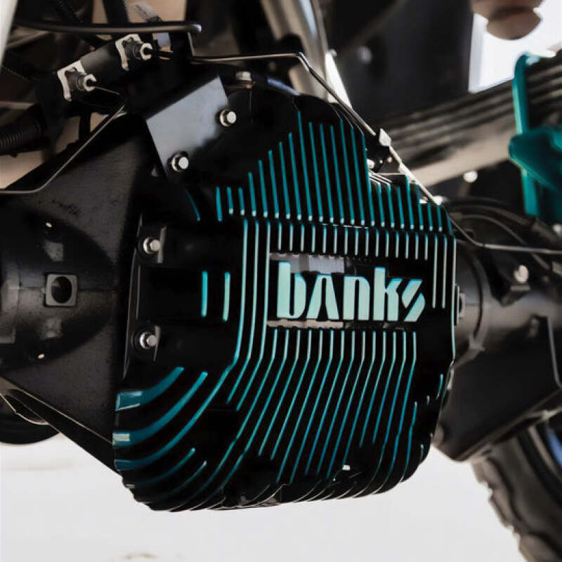 Banks 19-22 Ram 2500/3500 / 20-22 GM 2500/3500 14 Bolt Rear Natural Differential Cover Kit Banks Power Diff Covers AXOPROS