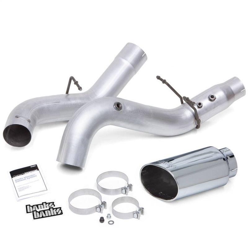 Banks Power 20-21 Chevy/GMC 2500/3500 6.6L Monster Sport Exhaust System Banks Power Catback AXOPROS