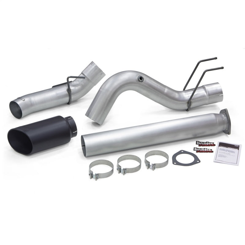 Banks Power 2017 Ford 6.7L 5in Monster Exhaust System - Single Exhaust w/ Black Tip Banks Power Catback AXOPROS