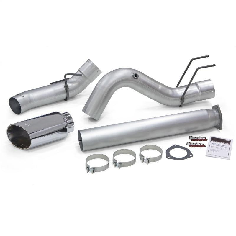 Banks Power 2017 Ford 6.7L 5in Monster Exhaust System - Single Exhaust w/ Chrome Tip Banks Power Catback AXOPROS