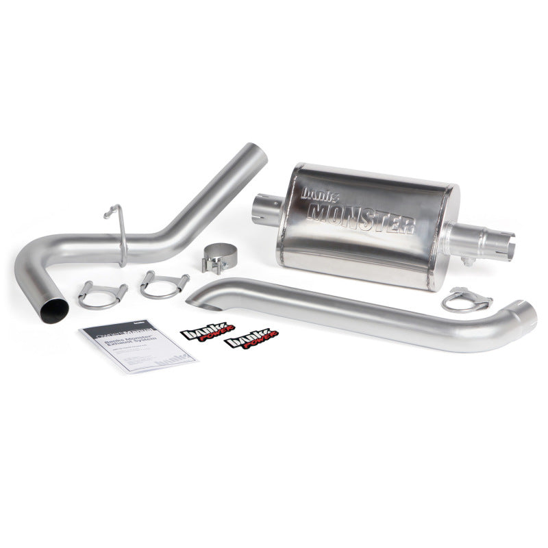 Banks Power 87-01 Jeep 4.0L Cherokee Monster Exhaust System Banks Power Catback AXOPROS