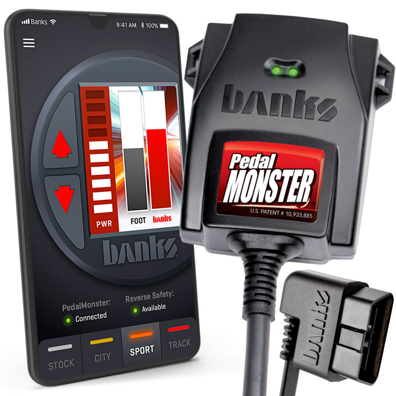 Banks Power Pedal Monster Throttle Sensitivity Booster (Standalone) - 07.5-19 GM 2500/3500 Banks Power Throttle Controllers AXOPROS