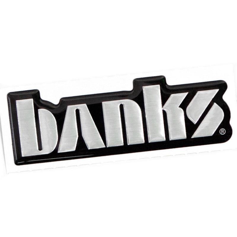 Banks Power Small Urocal Black / Silver Banks Power Stickers/Decals/Banners AXOPROS