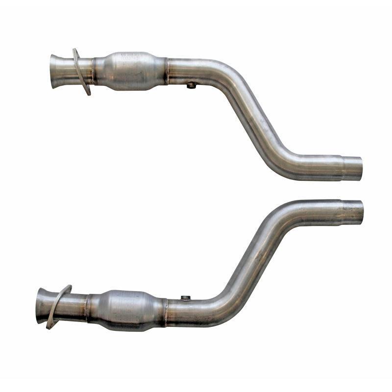 BBK 05-15 Dodge Challenger Charger Short Mid X Pipe w Catalytic Converters 2-3/4 For LT Headers BBK X Pipes AXOPROS