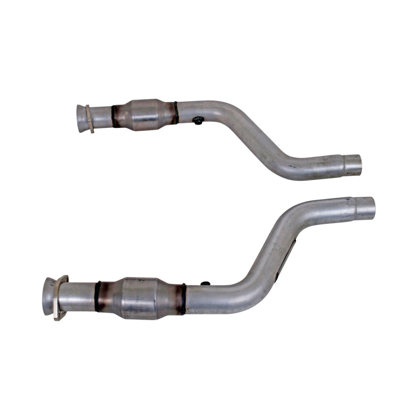 BBK 05-15 Dodge Challenger Charger Short Mid X Pipe w Catalytic Converters 2-3/4 For LT Headers BBK X Pipes  AXOPROS