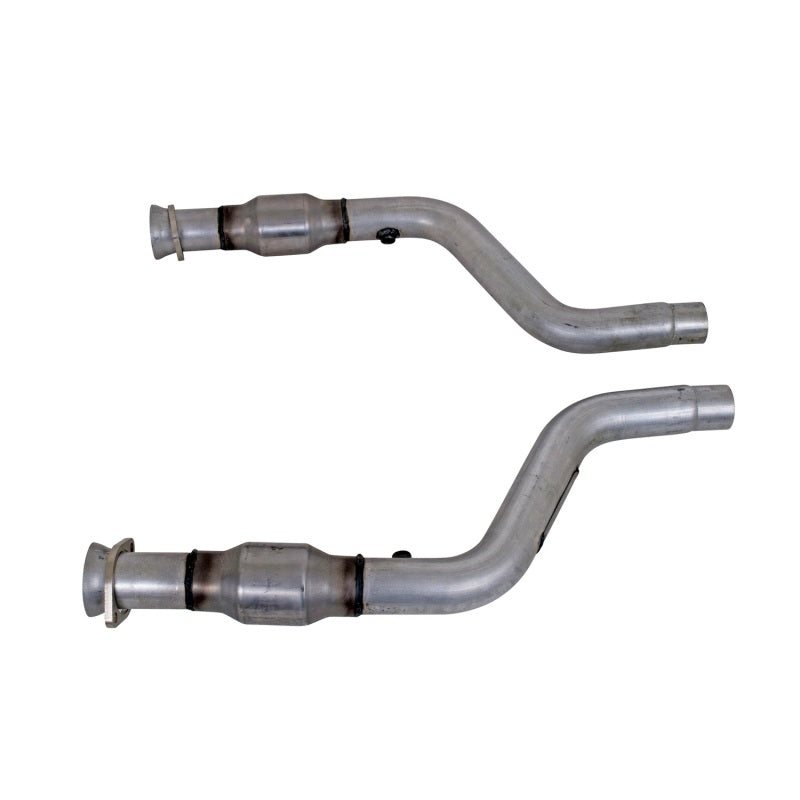 BBK 05-15 Dodge Challenger Charger Short Mid X Pipe w Catalytic Converters 2-3/4 For LT Headers BBK X Pipes  AXOPROS
