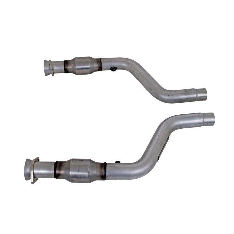 BBK 05-15 Dodge Challenger Charger Short Mid X Pipe w Catalytic Converters 2-3/4 For LT Headers BBK X Pipes AXOPROS