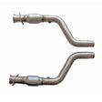 BBK 05-15 Dodge Challenger Charger Short Mid X Pipe w Catalytic Converters 2-3/4 For LT Headers BBK X Pipes  AXOPROS