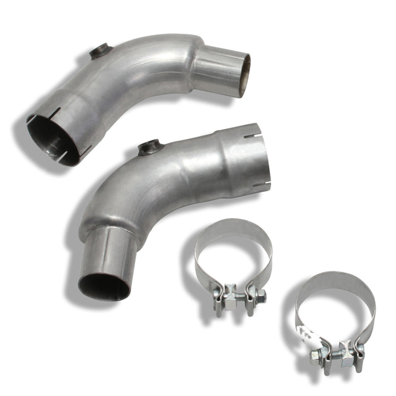 BBK 05-20 Dodge Challenger/Charger 6.1/6.2/6.4L Hemi 3in Catted High Flow Mid Pipe BBK Connecting Pipes AXOPROS