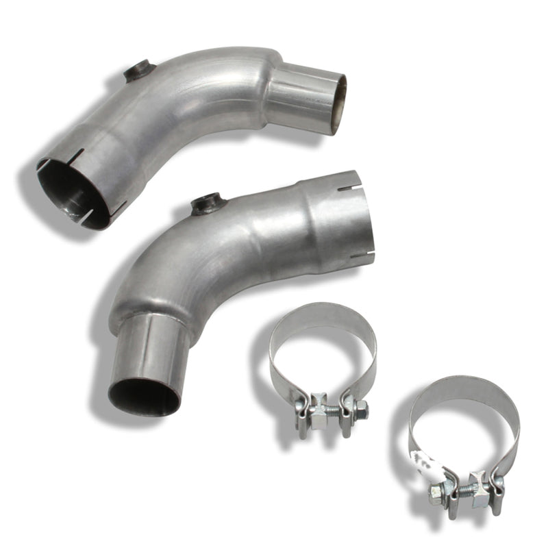 BBK 05-20 Dodge Challenger/Charger 6.1/6.2/6.4L Hemi 3in Catted High Flow Mid Pipe BBK Connecting Pipes AXOPROS