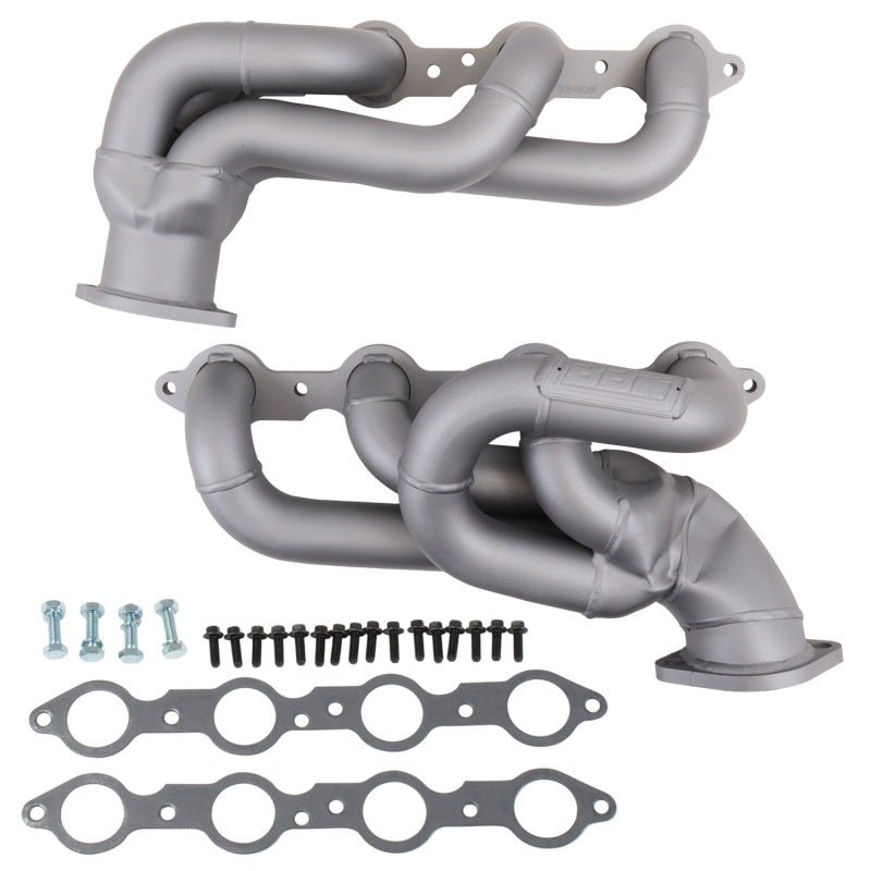 BBK 10-15 Camaro LS3 L99 Shorty Tuned Length Exhaust Headers - 1-3/4 Titanium Ceramic BBK Headers & Manifolds AXOPROS