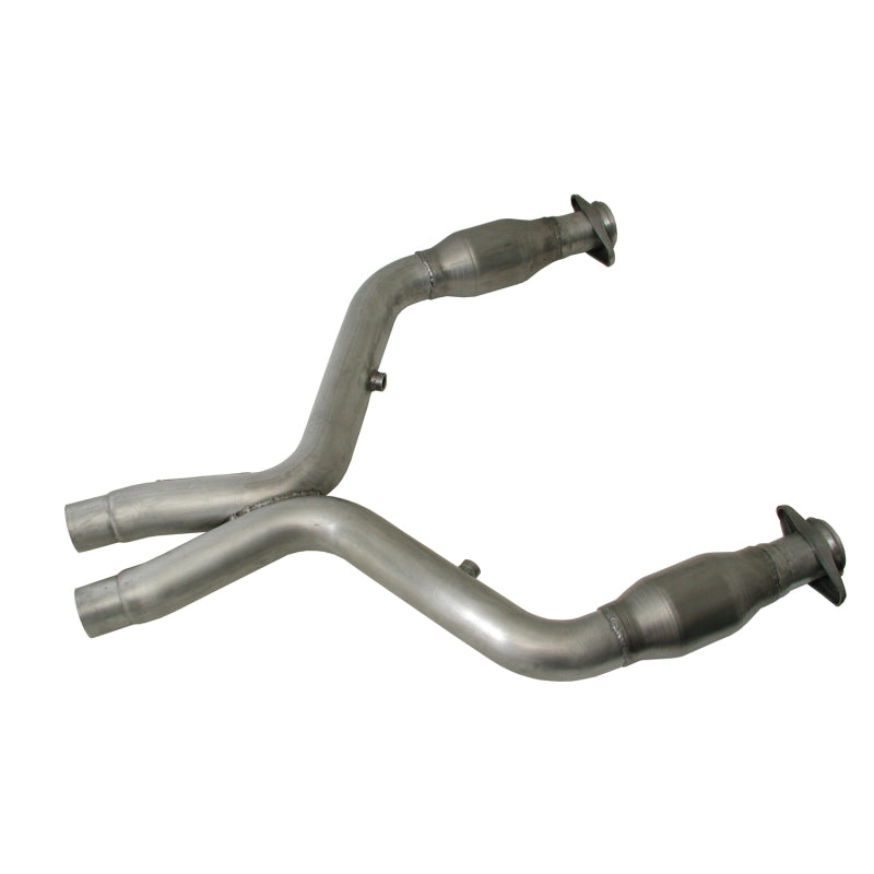 BBK 11-14 Mustang 5.0 Short Mid X Pipe With Catalytic Converters 3.0 For BBK Long Tube Headers BBK X Pipes  AXOPROS