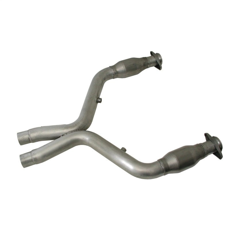 BBK 11-14 Mustang 5.0 Short Mid X Pipe With Catalytic Converters 3.0 For BBK Long Tube Headers BBK X Pipes  AXOPROS