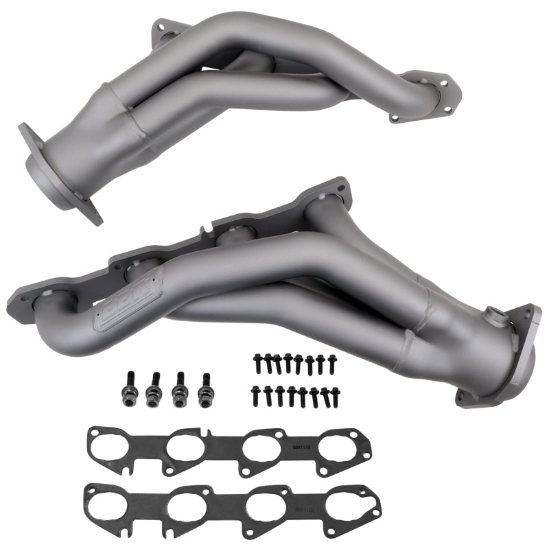 BBK 11-20 Dodge Challenger Hemi 6.4L Shorty Tuned Length Exhaust Headers - 1-7/8in Titanium Ceramic BBK Headers & Manifolds AXOPROS
