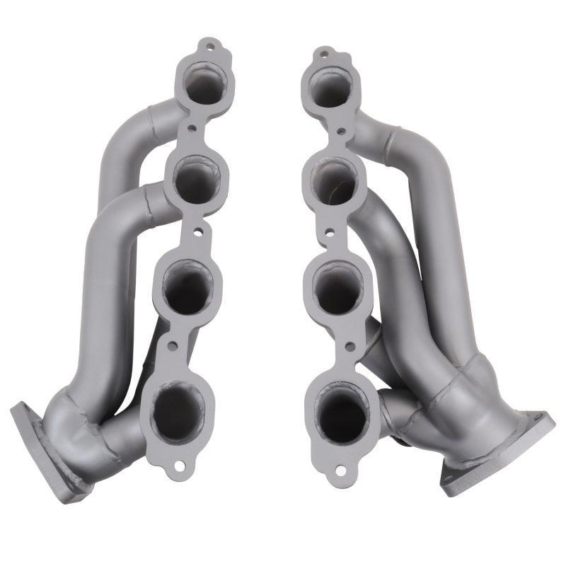 BBK 14-18 GM Truck 5.3/6.2 1 3/4in Shorty Tuned Length Headers - Titanium Ceramic BBK Headers & Manifolds AXOPROS